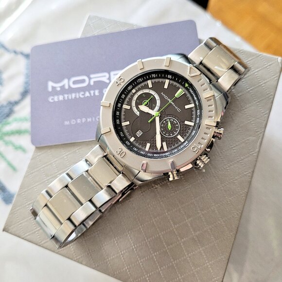 Morphic M94 Series Men's Chronograph Bracelet Watch - Picture 2 of 8